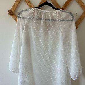 White old navy blouse